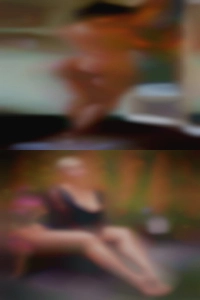 Horny girls girl gropes guy.