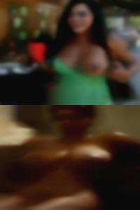 Girl exotic women in shrink wrap.